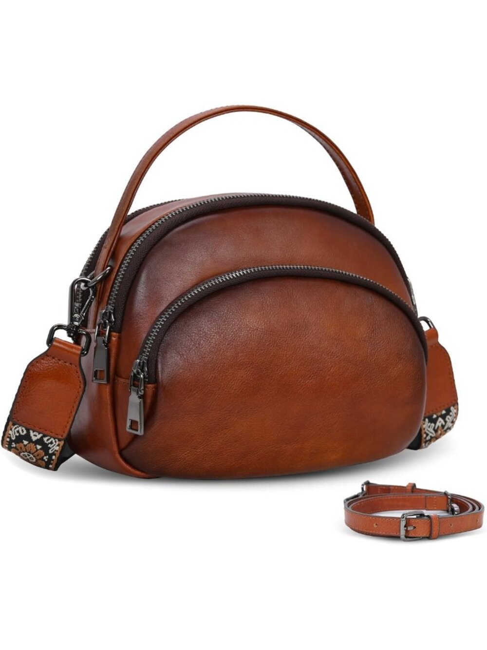 Stylish Genuine Leather Crossbody Bag for Women | Small Shoulder Purse